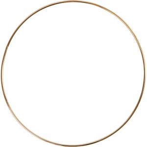 Metallring - Gold - Ø20 cm Metallring - Gold - Ø20 cm