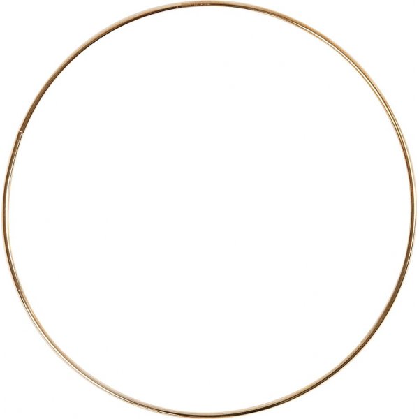 Metallring - Gold - 20 cm