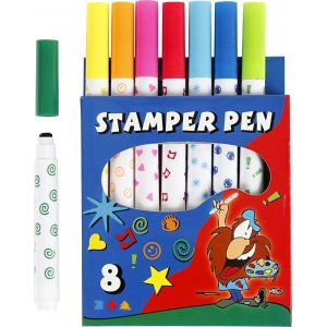 Stempeltinte - gemischte Farben - 8 Stk Stempeltinte - gemischte Farben - 8 Stk