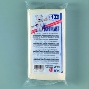 Weichplastik - weiß 250 g lufttrocknend Weichplastik - weiß 250 g lufttrocknend