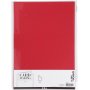 Karton - rot - A4 - 10 Stk