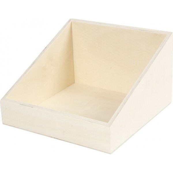 Prsentationsbox - Holz - 19,5 x 19,5 cm