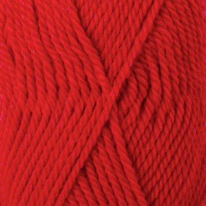 DROPS Alaska Uni Color Garn - 50 g - Leuchtendes Rot (10) DROPS Alaska Uni Color Garn - 50 g - Leuchtendes Rot (10)