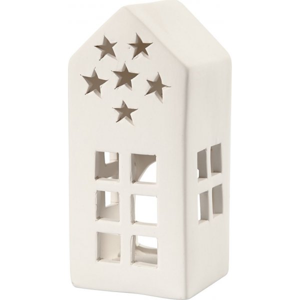 Wrmekerzenhalter - wei - 7 x 7 cm 8 Stk