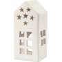 Wrmekerzenhalter - wei - 7 x 7 cm 8 Stk