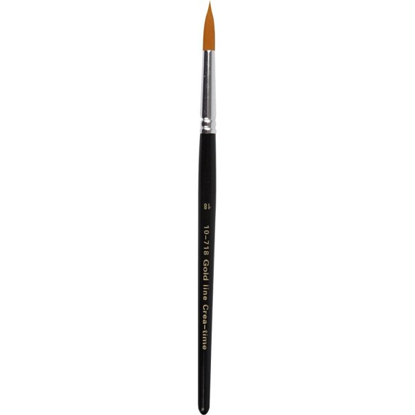Gold Line Pinsel - Nr. 18 - rund - 6 Stk