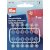 Druckknpfe (fest) Kunststoff transparent eckig 7mm 12 Stk