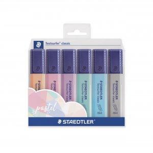 Markierstift Textsurfer Classic Pastel - 6 Stifte Markierstift Textsurfer Classic Pastel - 6 Stifte