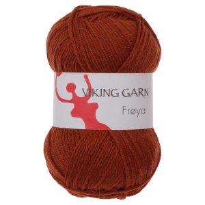 Wikingergarn Fröya 50g - Braun (253) Wikingergarn Fröya 50g - Braun (253)