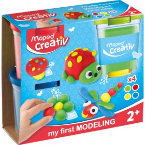 Tonset - Maped - Pat´Dough 4 Gläser (2+ Jahre) Tonset - Maped - Pat´Dough 4 Gläser (2+ Jahre)