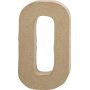 Pappbuchstabe - O - 5 cm