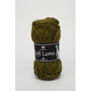 Black Sheep Soft Lama Garn 50g - Olivgrün (83) Black Sheep Soft Lama Garn 50g - Olivgrün (83)
