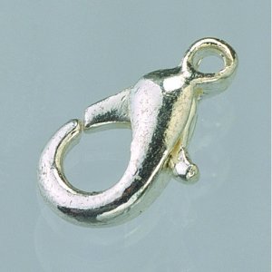 Karabiner 9 mm - versilbert Karabiner 9 mm - versilbert