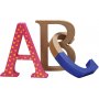 Buchstabe - 13 x 2 cm - A