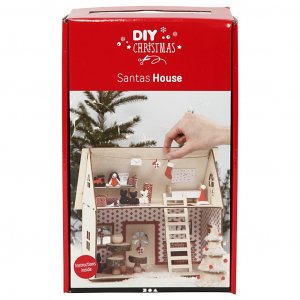Das Bastelset - Das Haus des Weihnachtsmanns Das Bastelset - Das Haus des Weihnachtsmanns