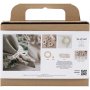 Mini DIY Kit Makramee, Serviettenring