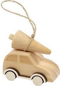 Auto mit Weihnachtsbaum Auto mit Weihnachtsbaum