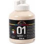 Schulfarbe - Acryl - Elfenbein - glnzend - 500 ml