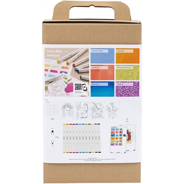 Starten Sie das DIY-Kit zum Ausmalen - Zeichenstift