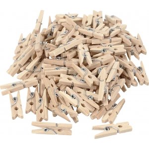 Wäscheklammern - 25 x 3 mm - 100 Stk Wäscheklammern - 25 x 3 mm - 100 Stk