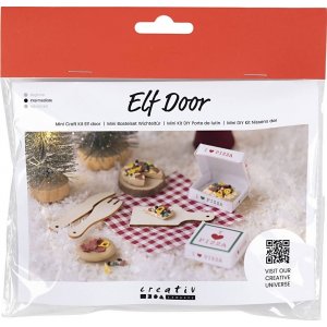 Mini-DIY-Kit Santa's Door - Pizza Mini-DIY-Kit Santa's Door - Pizza