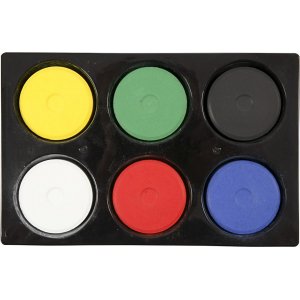 Aquarell - Ø44 cm - Primärfarben Aquarell - Ø44 cm - Primärfarben