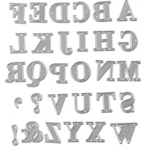 Schnittvorlage - Alphabet Schnittvorlage - Alphabet