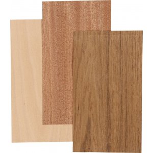 Holzfurnier - gemischte Farbtöne - 12 x 22 cm - 3 Blatt Holzfurnier - gemischte Farbtöne - 12 x 22 cm - 3 Blatt