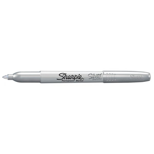 Faserstift Sharpie - Permanent Marker Fine - Metallic-Silber