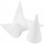 Styroporkegel - wei - 6 cm - 25 Stk