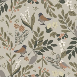 Waldtextil-Wachstuch Leinen/Multi Waldtextil-Wachstuch Leinen/Multi