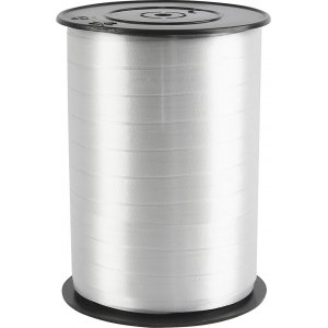 Geschenkkordel - Silber - glänzend - 250 m Geschenkkordel - Silber - glänzend - 250 m