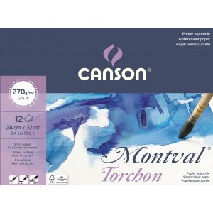 Canson Montval Torchon 270g - 24x32 cm Canson Montval Torchon 270g - 24x32 cm