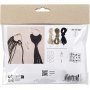 Mini DIY Kit Makramee, Ohrringe