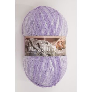 Wikingergarn Karogarn 350g - Lila/Weiß (767) Wikingergarn Karogarn 350g - Lila/Weiß (767)