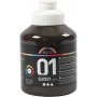Schulfarbe - Acryl - braun - glnzend - 500 ml