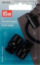 Kordelstopper 1 Loch aus Kunststoff schwarz 2 Stk Kordelstopper 1 Loch aus Kunststoff schwarz 2 Stk