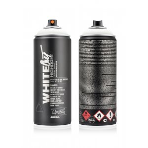 Sprühfarbe Montana Whiteout 400ml Sprühfarbe Montana Whiteout 400ml