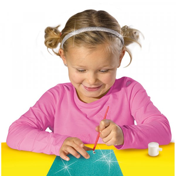 Basteln - Mega-Glitzer-Set