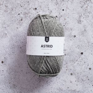 Astrid 50g - Hellgrau meliert Astrid 50g - Hellgrau meliert