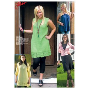 Strickmuster - Kleid mit und ohne Ärmel, Rock/Oberteil Strickmuster - Kleid mit und ohne Ärmel, Rock/Oberteil