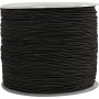 Elastische Kordel 1 mm - Schwarz - 250 m