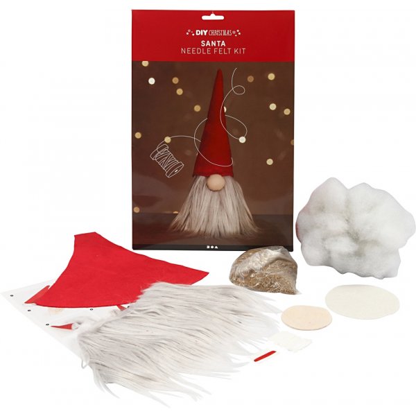 Weihnachtsmann-Bastelset