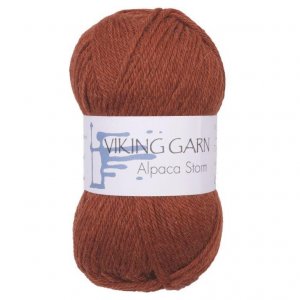 Wikingergarn Alpaca Storm 50g - Braun (552) Wikingergarn Alpaca Storm 50g - Braun (552)