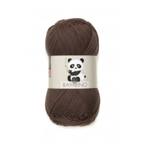 Wikingergarn Bambino 50g - Braun (408) Wikingergarn Bambino 50g - Braun (408)