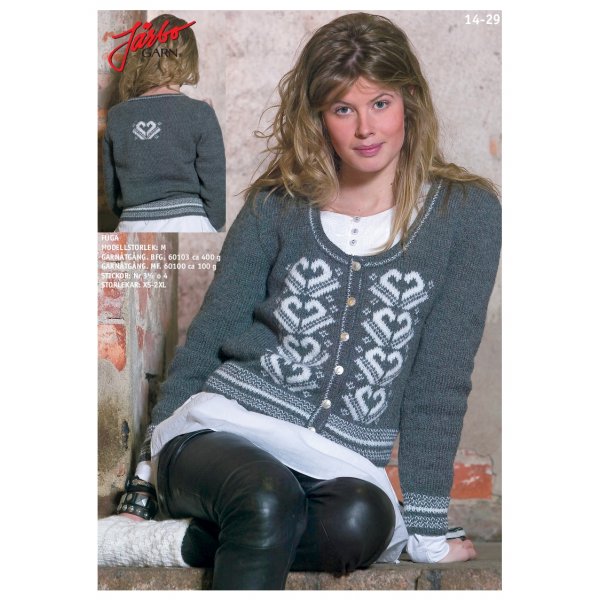 Strickanleitung - Herz-Cardigan