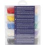 Silk Clay - gemischte Farben - Basic 1 - 10 x 40 g