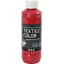 Textil Feste Textilfarbe - rot - deckend - 250 ml