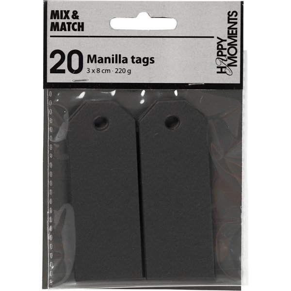 Manila-Marker - schwarz - 20 Stk Manila-Marker - schwarz - 20 Stk