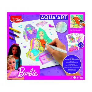 Barbie - Maped - Aquarellmalerei (ab 6 Jahren) Barbie - Maped - Aquarellmalerei (ab 6 Jahren)